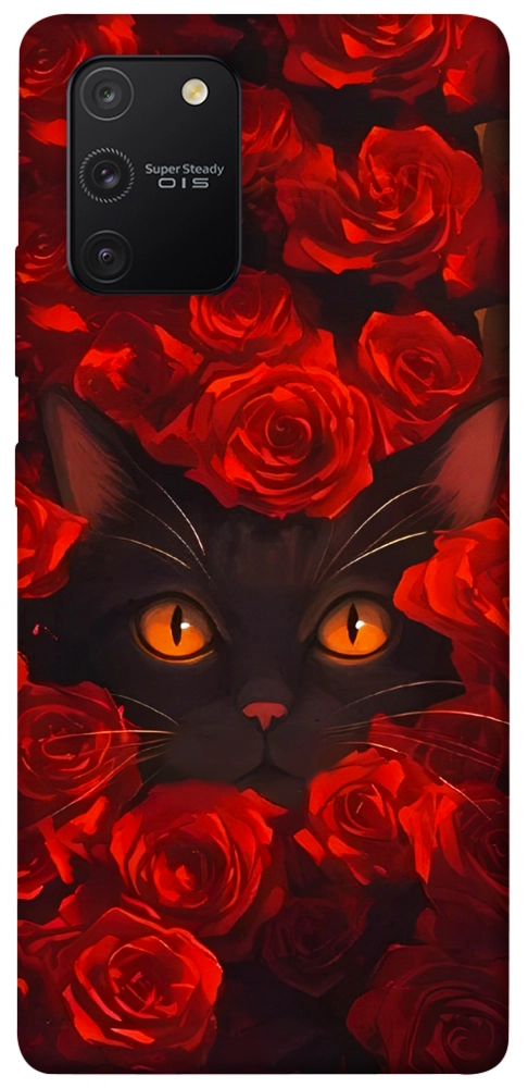 Чехол Rose cat для Galaxy S10 Lite (2020)