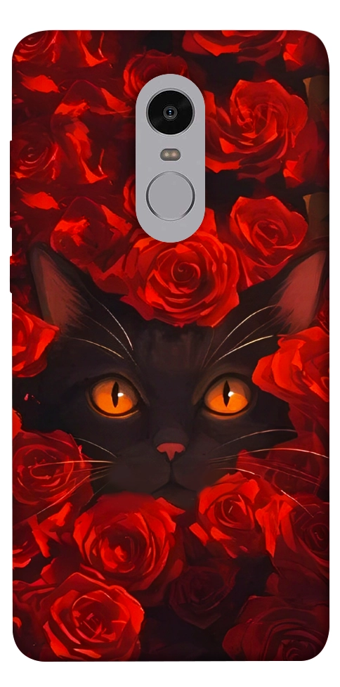 Чехол Rose cat для Xiaomi Redmi Note 4X