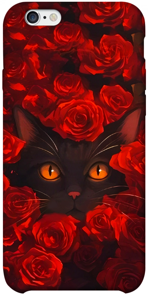 Чехол Rose cat для iPhone 6S Plus