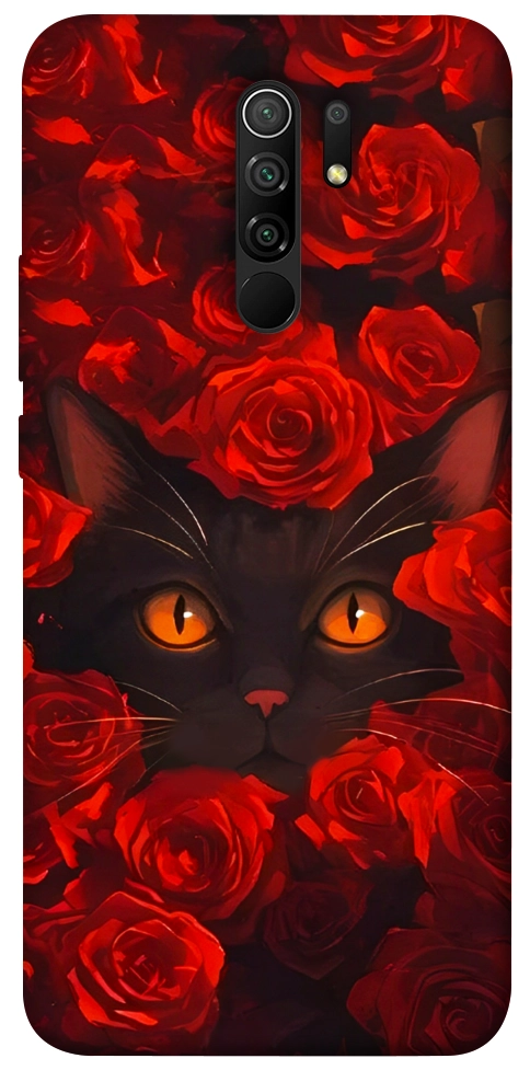 Чехол Rose cat для Xiaomi Redmi 9