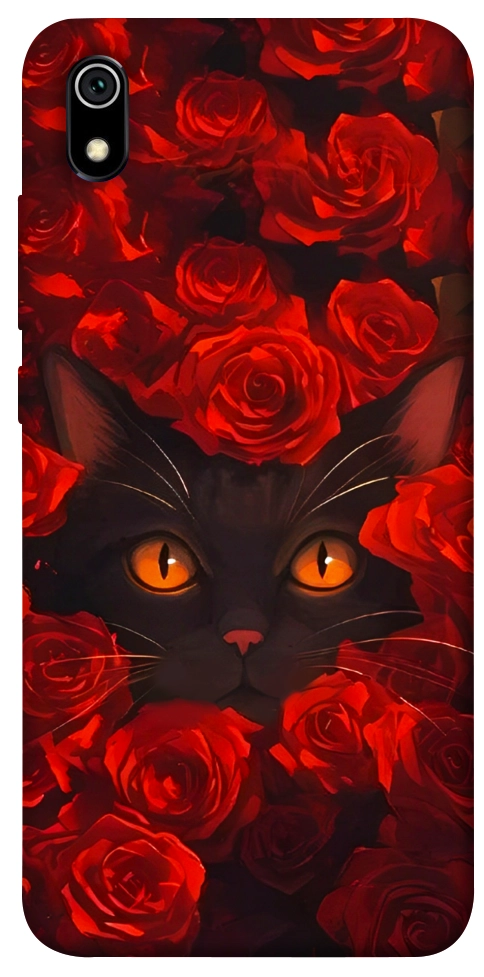 Чехол Rose cat для Xiaomi Redmi 7A