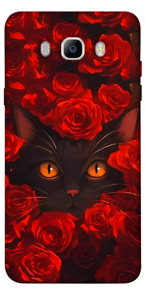 Чехол Rose cat для Galaxy J5 (2016)