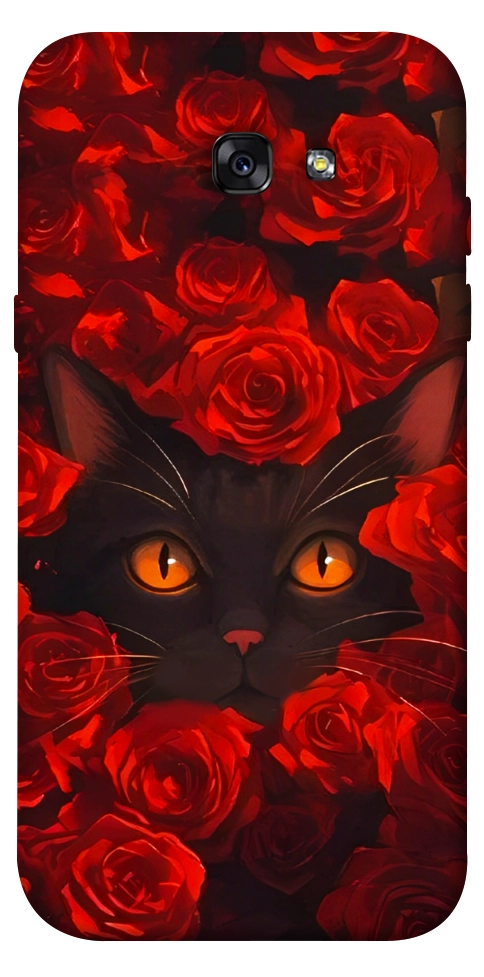 Чехол Rose cat для Galaxy A7 (2017)