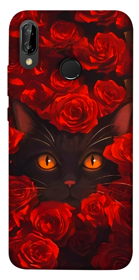 Чехол Rose cat для Huawei P20 Lite