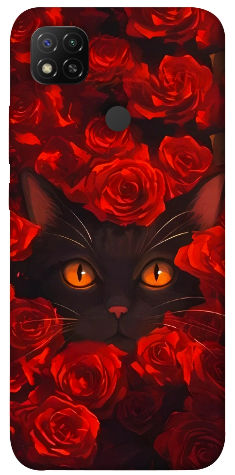 Чехол Rose cat для Xiaomi Redmi 9C