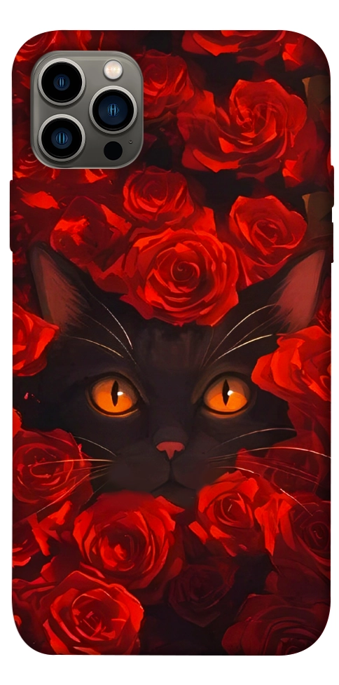 Чехол Rose cat для iPhone 12 Pro