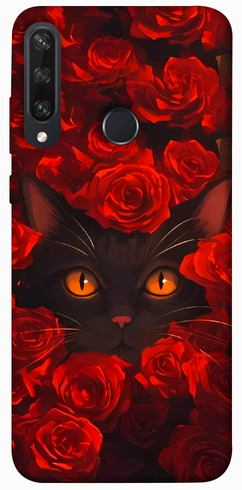 Чехол Rose cat для Huawei Y6p