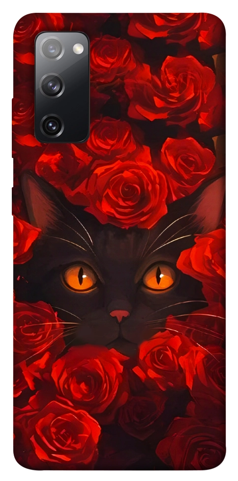 Чехол Rose cat для Galaxy S20 FE