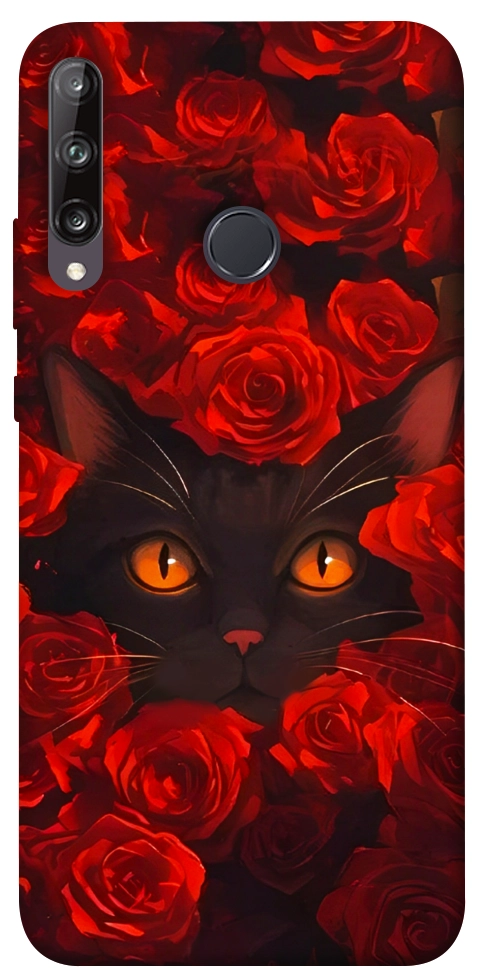 Чехол Rose cat для Huawei P40 Lite E