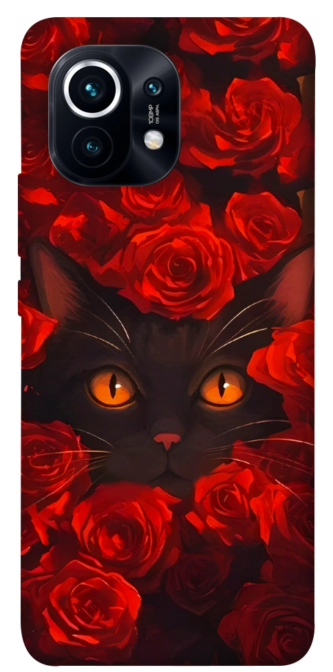 Чехол Rose cat для Xiaomi Mi 11