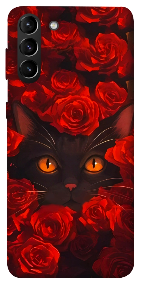 Чехол Rose cat для Galaxy S21+