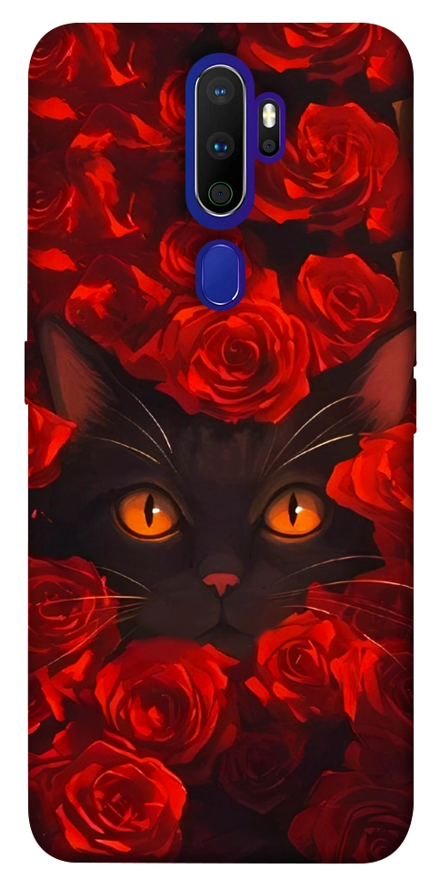 Чехол Rose cat для Oppo A9 (2020)