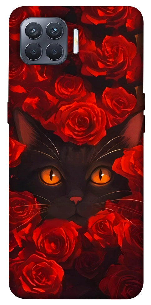 Чехол Rose cat для Oppo Reno 4 Lite