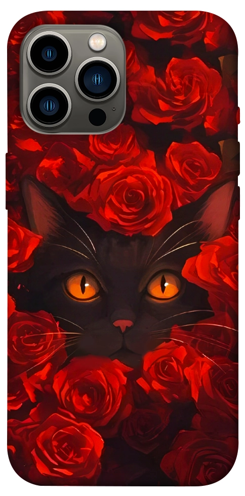 Чехол Rose cat для iPhone 13 Pro Max