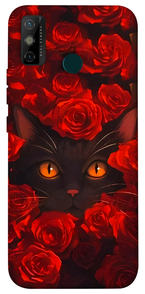 Чехол Rose cat для TECNO Spark 6 Go