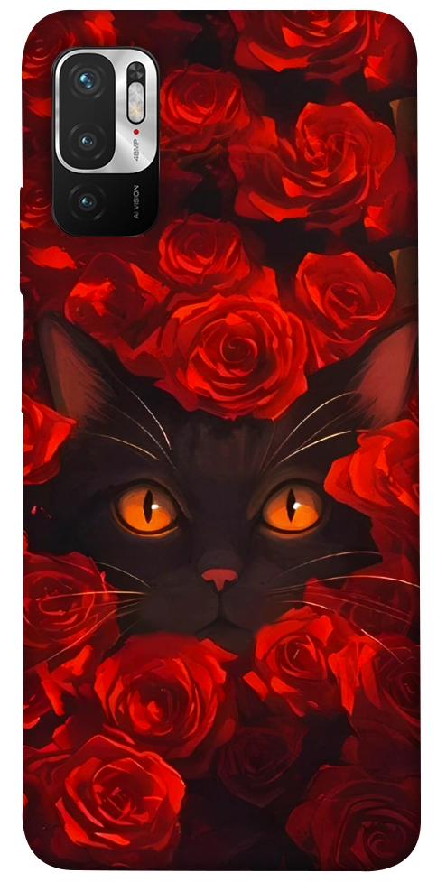 Чехол Rose cat для Xiaomi Redmi Note 10 5G