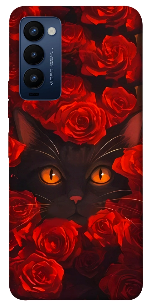 Чехол Rose cat для TECNO Camon 18