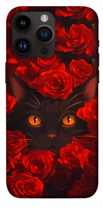 Чехол Rose cat для iPhone 14 Pro Max