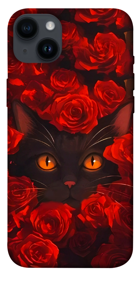 Чехол Rose cat для iPhone 14 Plus