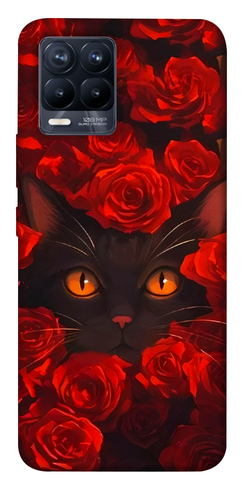 Чехол Rose cat для Realme 8