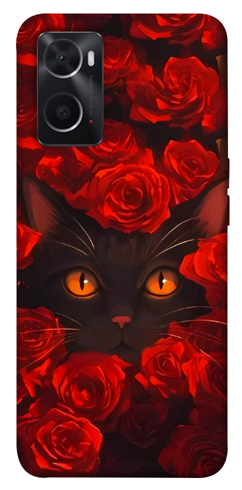 Чехол Rose cat для Oppo A76 4G