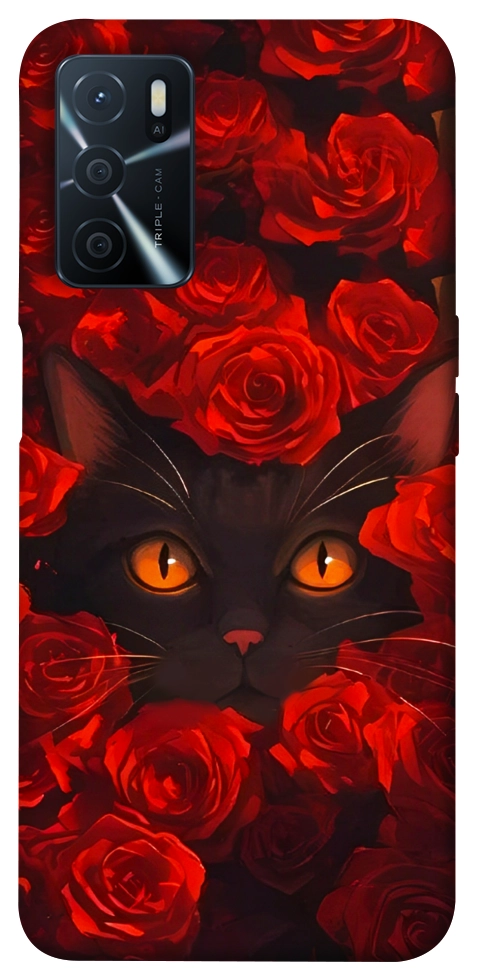 Чехол Rose cat для Oppo A54s