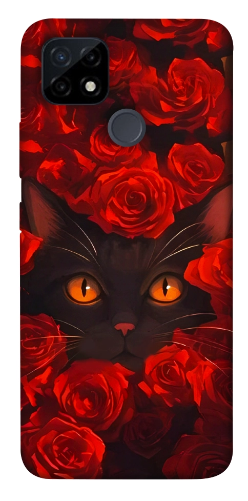 Чехол Rose cat для Realme C21Y