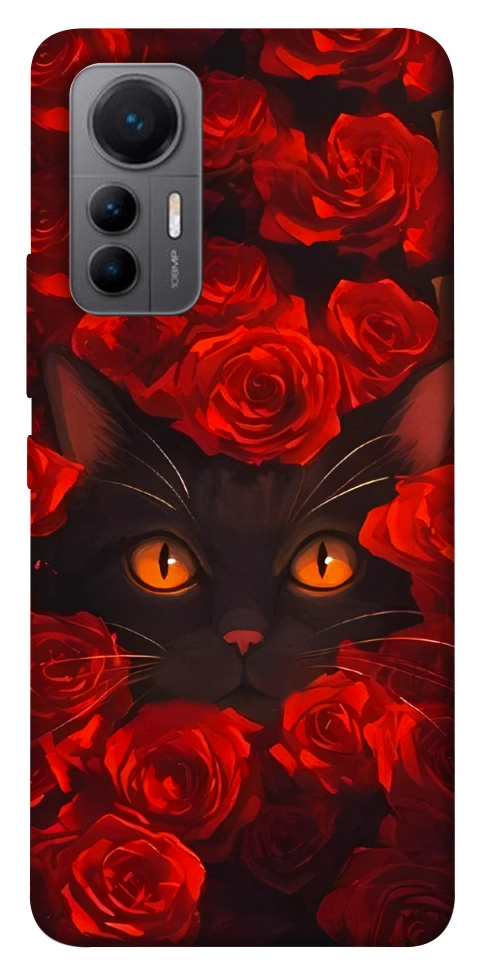 Чехол Rose cat для Xiaomi 12 Lite