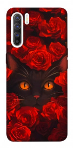 Чехол Rose cat для Oppo Reno 3