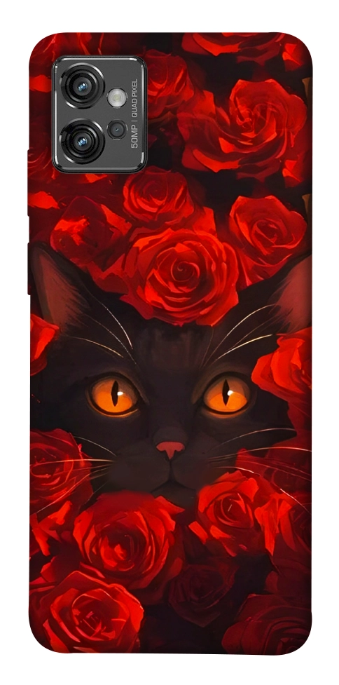 Чехол Rose cat для Motorola Moto G32