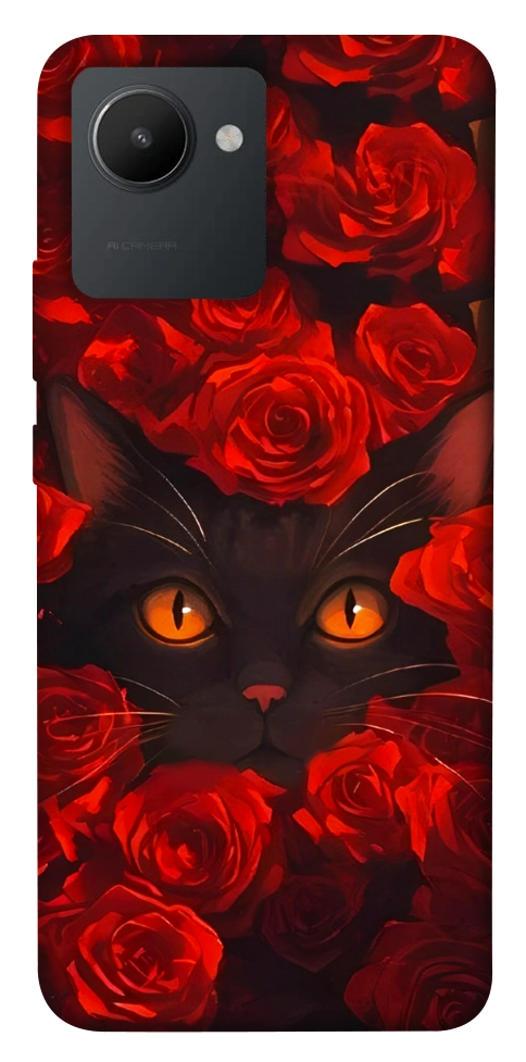 Чехол Rose cat для Realme C30