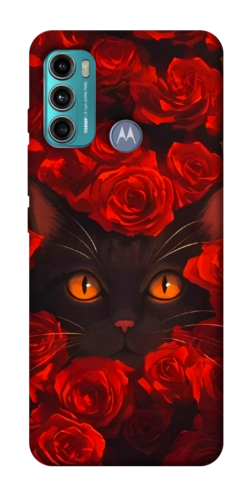 Чехол Rose cat для Motorola Moto G60