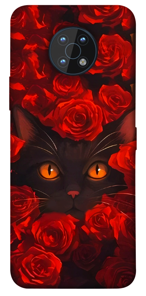 Чохол Rose cat для Nokia G50