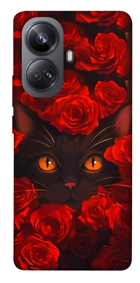 Чехол Rose cat для Realme 10 Pro+