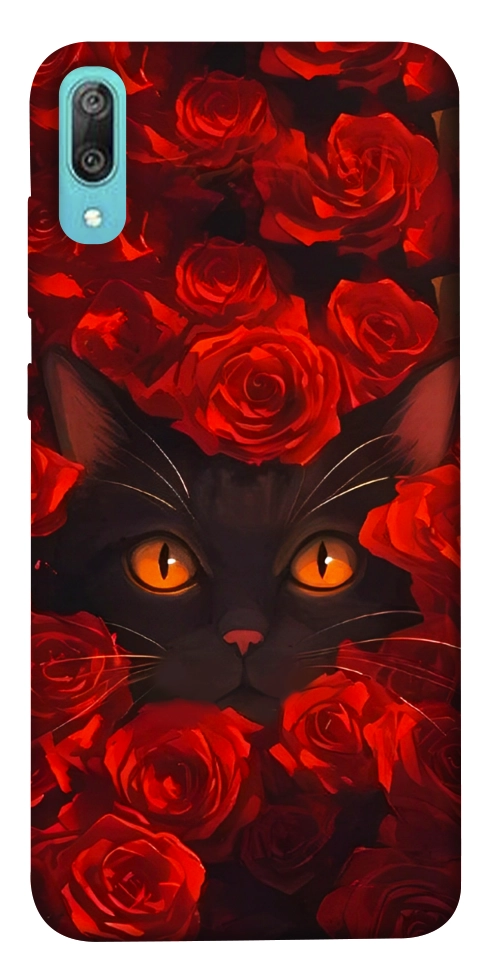 Чехол Rose cat для Huawei Y6 Pro (2019)