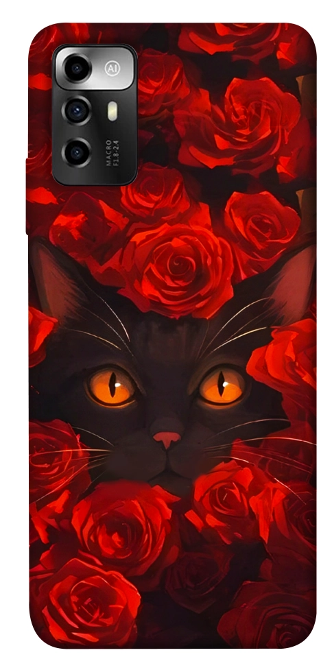 Чехол Rose cat для ZTE Blade A72