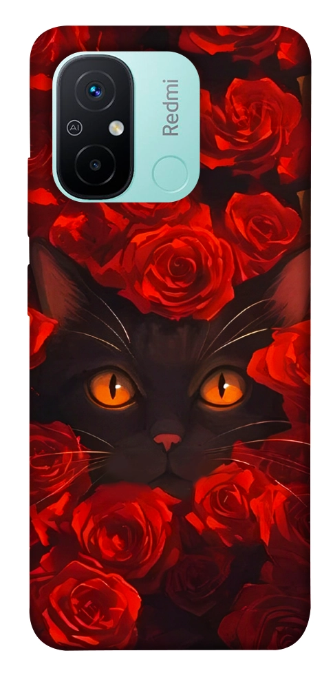 Чехол Rose cat для Xiaomi Redmi 12C