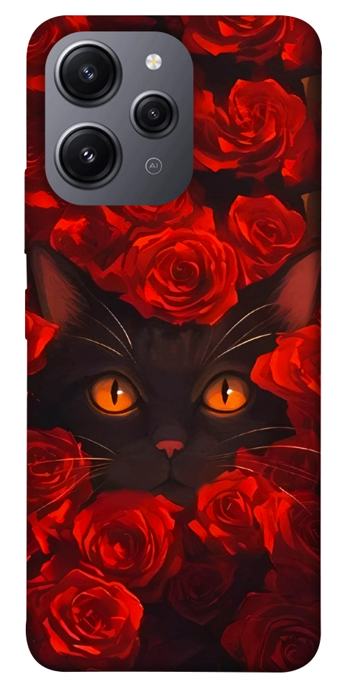 Чехол Rose cat для Xiaomi Redmi 12