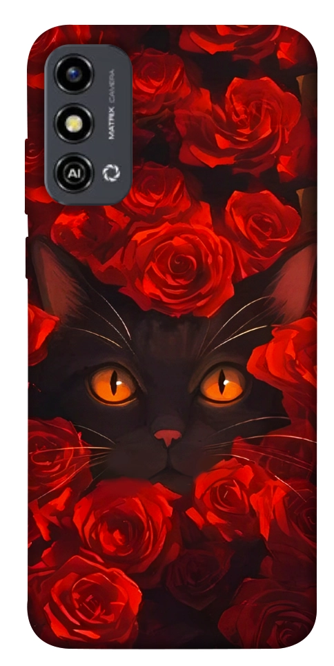 Чехол Rose cat для ZTE Blade A53