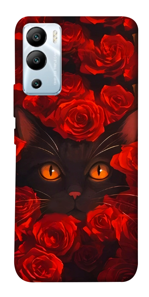 Чехол Rose cat для Infinix Hot 12i