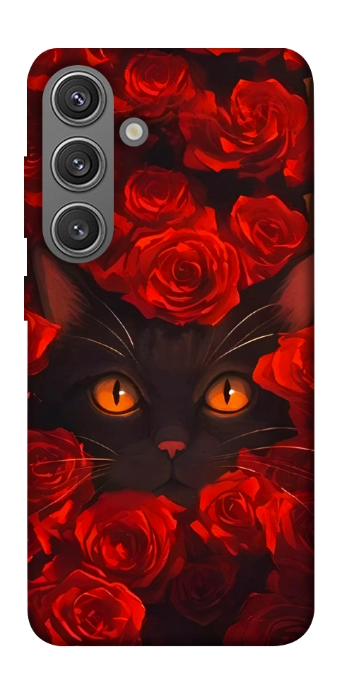 Чехол Rose cat для Galaxy S24