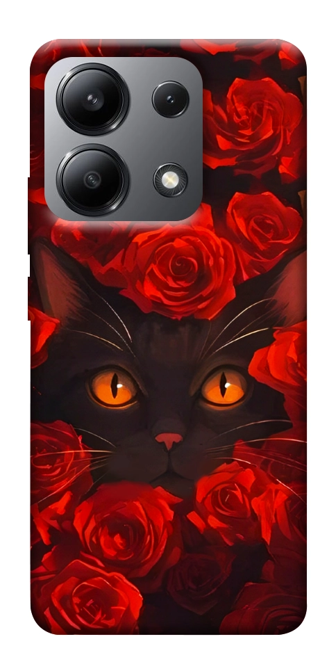 Чехол Rose cat для Xiaomi Redmi Note 13 4G