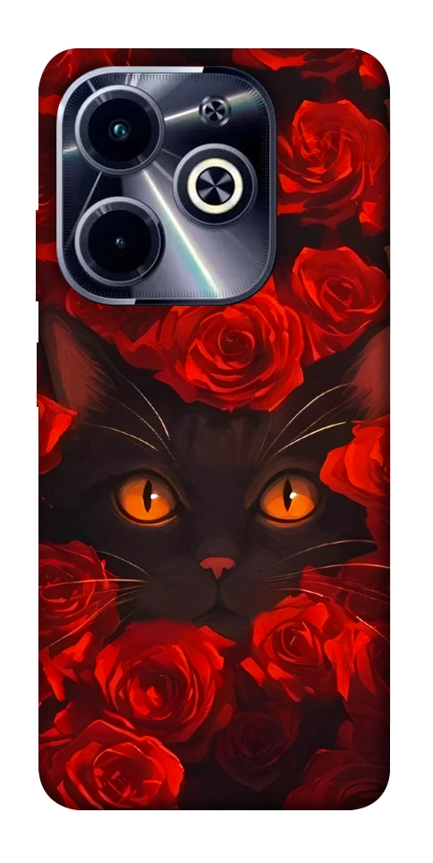 Чехол Rose cat для Infinix Hot 40i