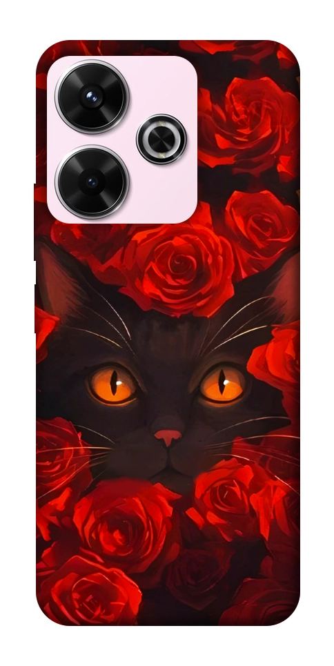 Чехол Rose cat для Xiaomi Redmi 13 4G