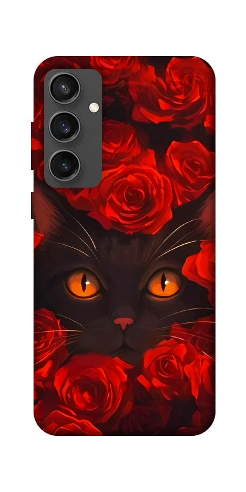 Чехол Rose cat для Galaxy S24 FE