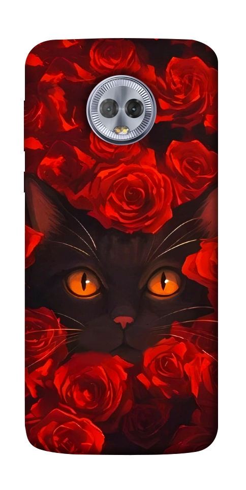 Чехол Rose cat для Motorola Moto G6 Plus