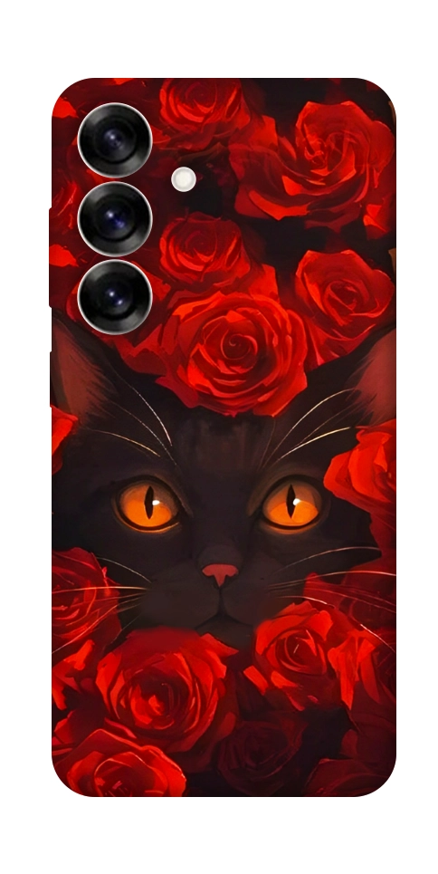 Чехол Rose cat для Galaxy S25