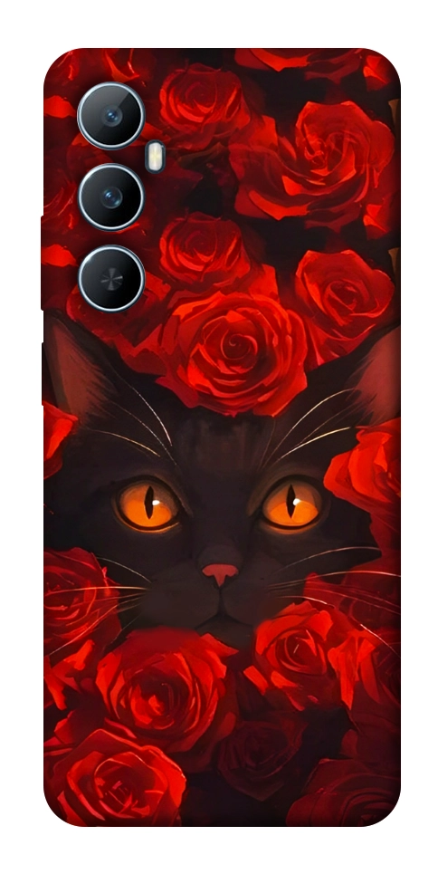 Чехол Rose cat для Realme C65 4G