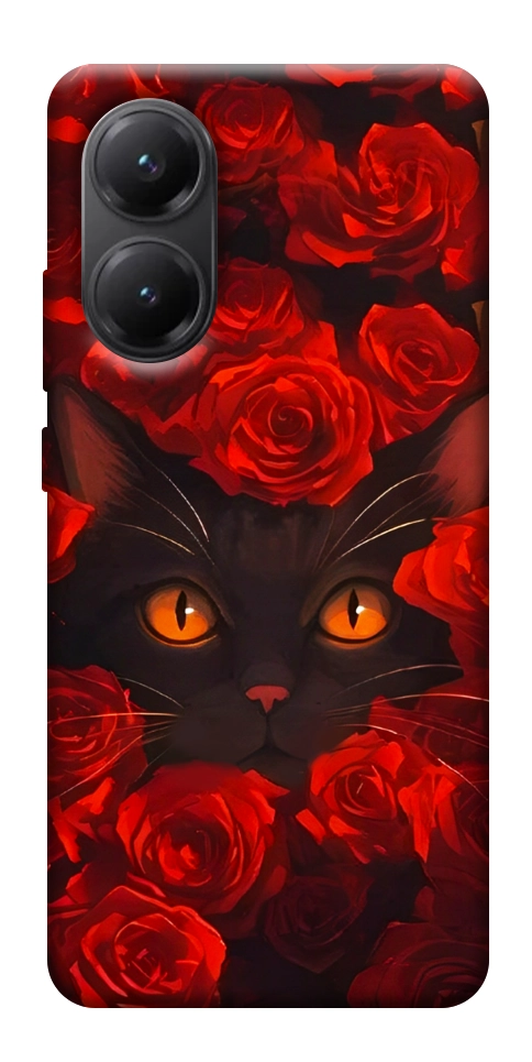 Чехол Rose cat для Xiaomi Poco X7 Pro