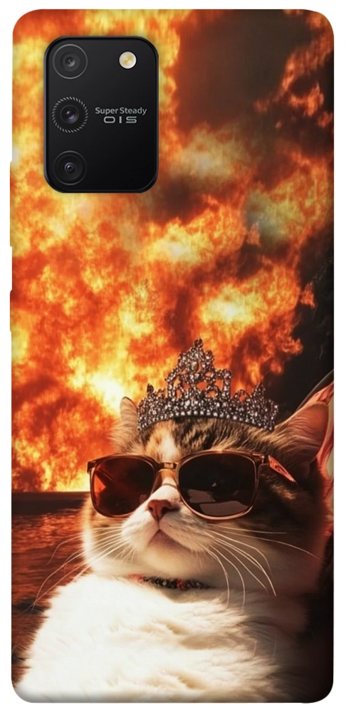 Чехол Cat explosion для Galaxy S10 Lite (2020)